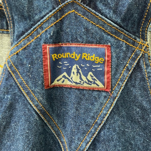 Roundy Ridge Dark Wash Carpenter Overall/Bibs - Picture 10 of 12